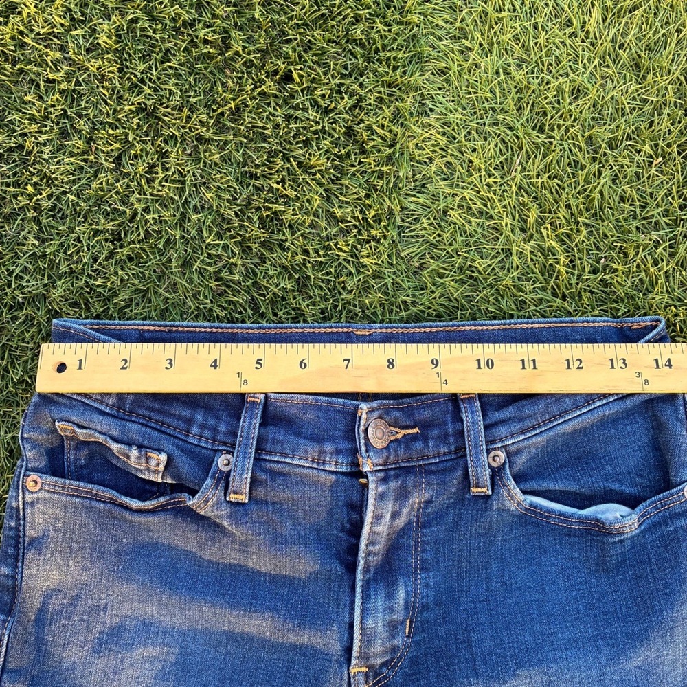 Levi's Classic Bootcut Jeans Women's Size 4 28x29 Blue Wash Denim Western Faded - Picture 5 of 8